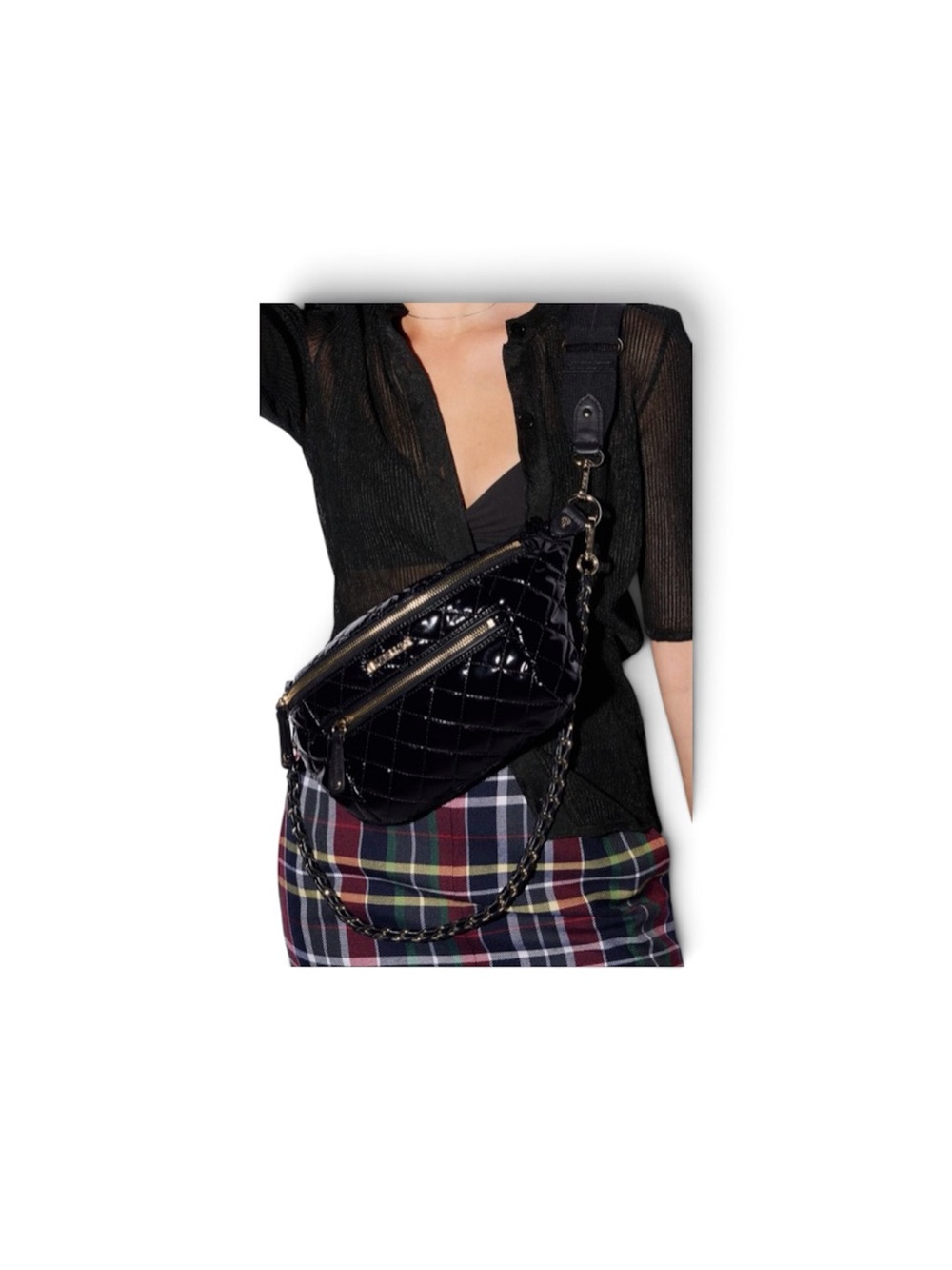 MZ Wallace Black Crosby Crossbody Sling Bag - Picture 2 of 9